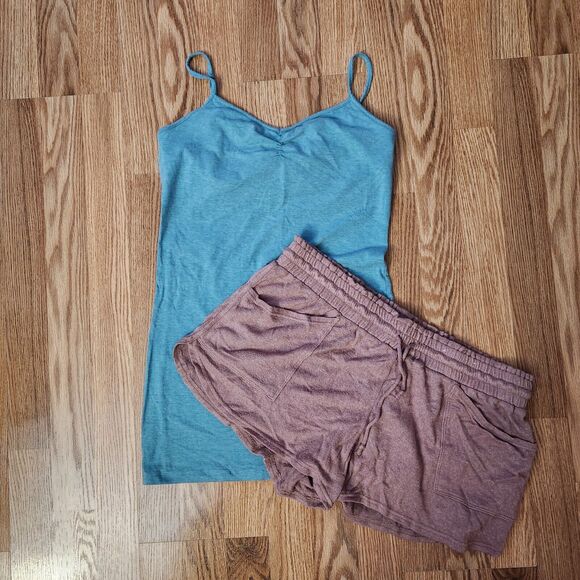 Perfect Tunic Cami, Lounge Shorts Women's Size Large Camisole Spaghetti Straps - Picture 1 of 6